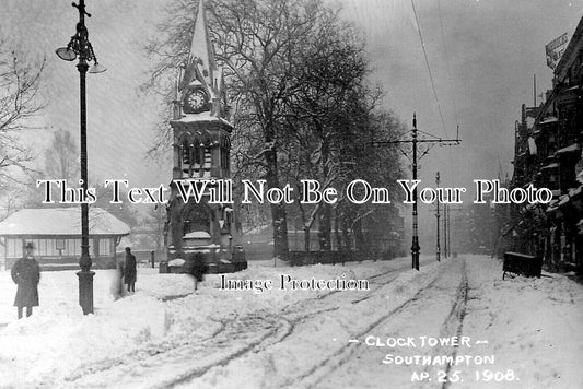 HA 4856 - Clock Tower, Southampton, Hampshire 1908