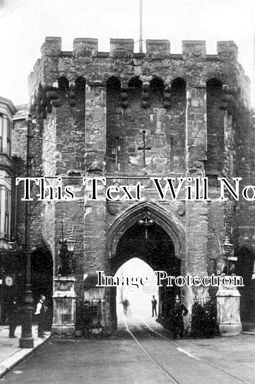 HA 4857 - The Bargate, North Side, Southampton, Hampshire c1903