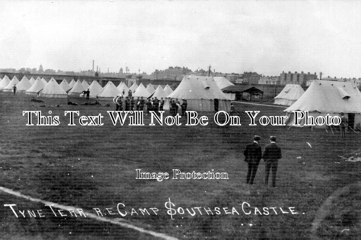 HA 487 - Tyne Territorial Royal Engineers Camp, Southsea Castle, Hampshire