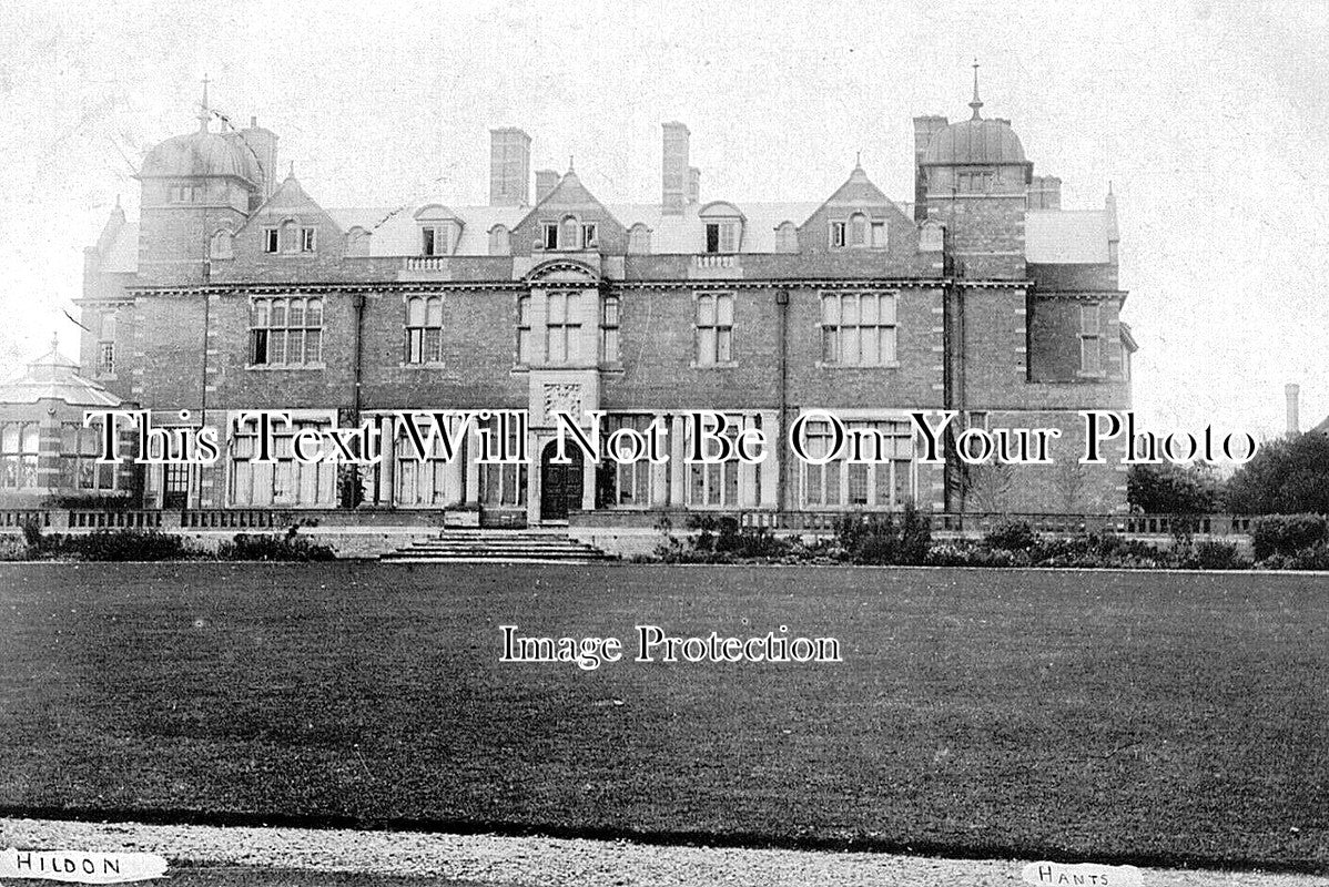 HA 4872 - Hildon House, Broughton, Hampshire c1906