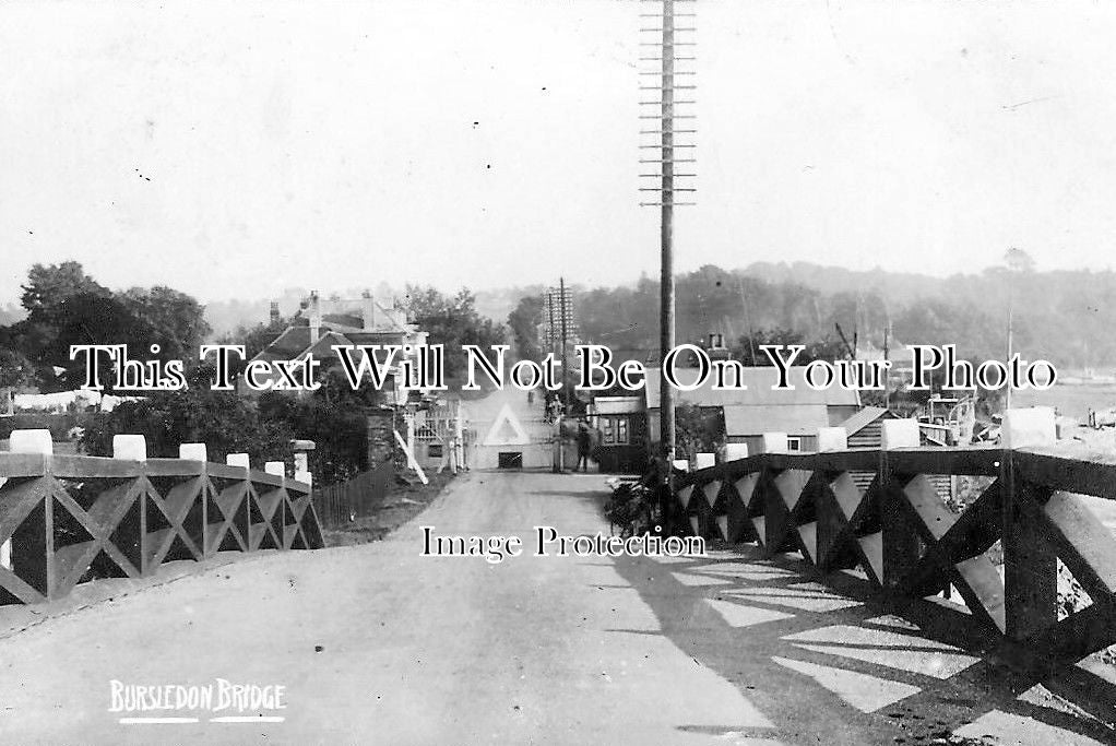 HA 490 - Bursledon Bridge, Hampshire c1928