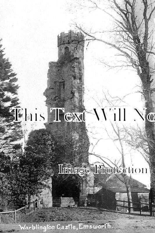 HA 4939 - Warblington Castle, Emsworth, Hampshire