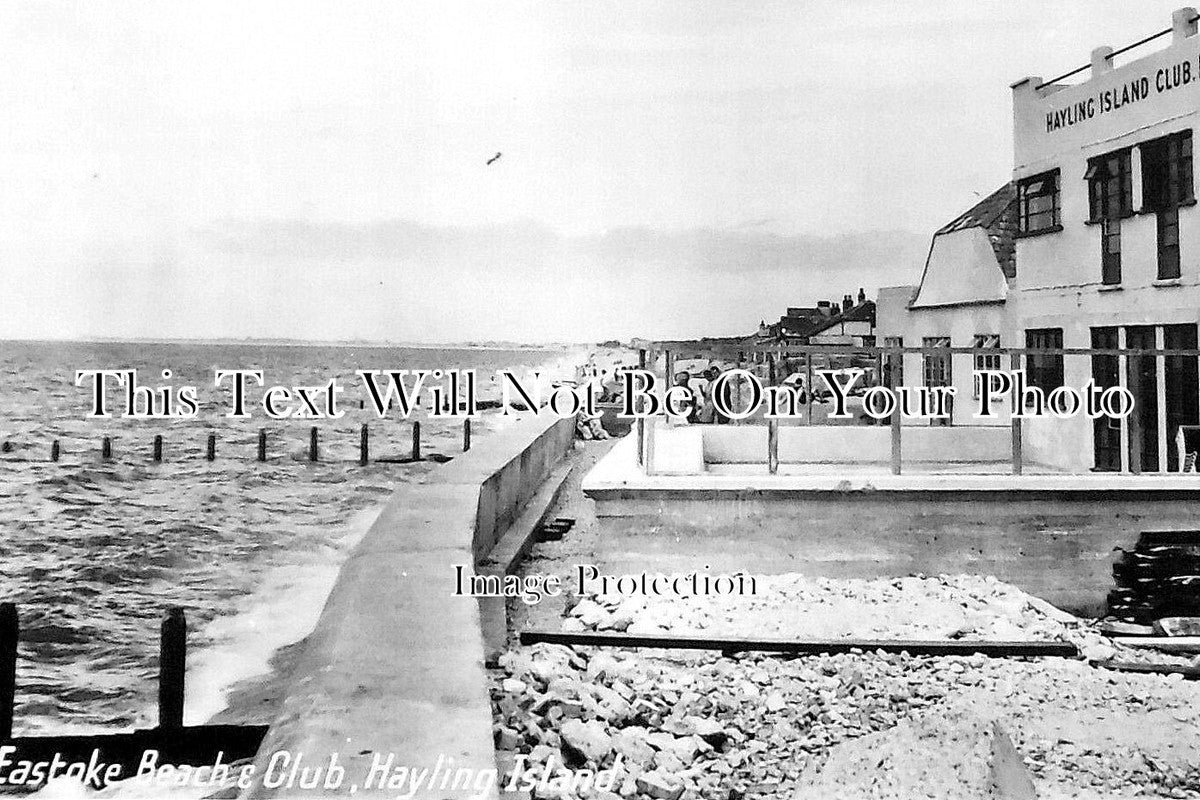 HA 4957 - Eastoke Beach & Club, Hayling Island, Hampshire c1949