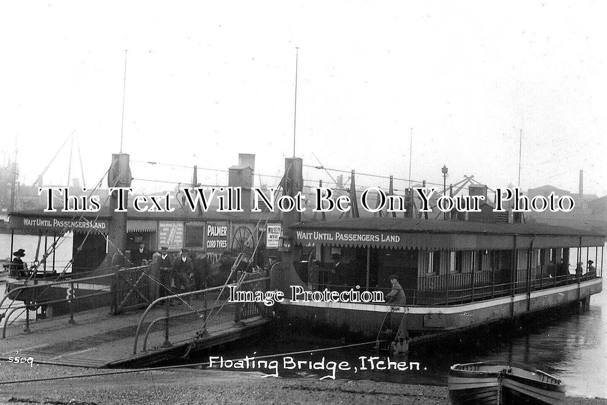 HA 4974 - Floating Bridge, Itchen, Southampton, Hampshire