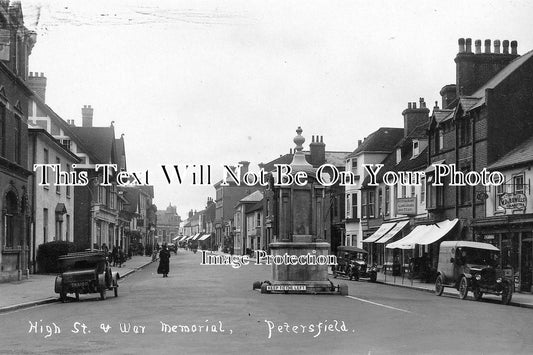 HA 500 - High Street & War Memorial, Petersfield, Hampshire