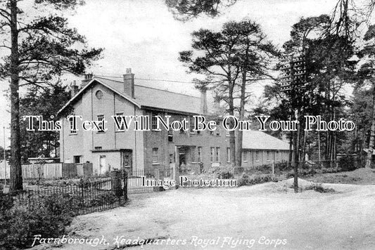 HA 5013 - Royal Flying Corps Headquarters RFC, Farnborough, Hampshire