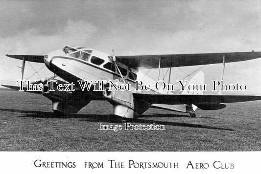 HA 5015 - Portsmouth Aero Club Aeroplane Dragon Rapide, Hampshire