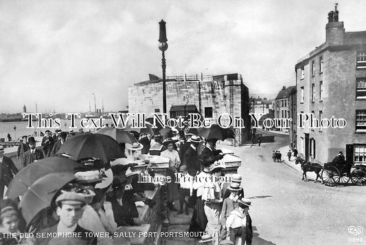 HA 5027 - The Old Semophore Tower, Sally Port, Portsmouth, Hampshire