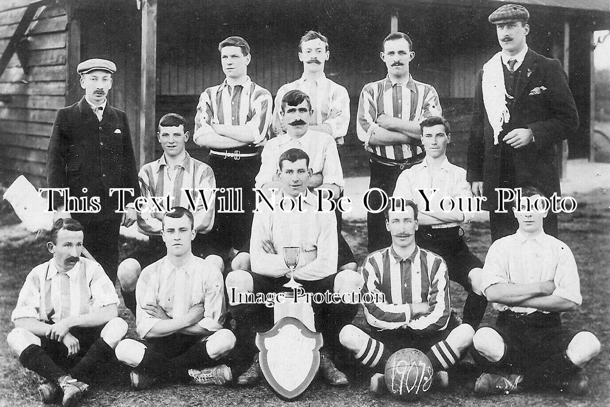 HA 5029 - Bishops Waltham Football Club team, Hampshire 1908-09