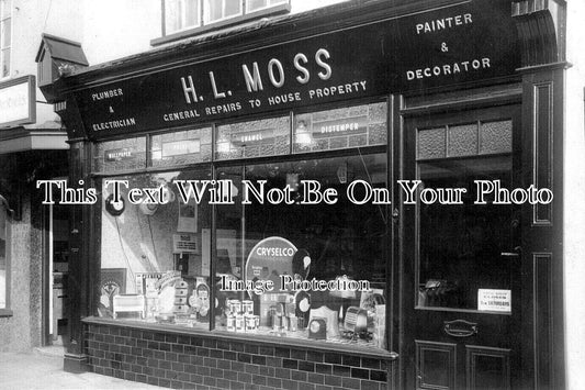 HA 5034 - HL Moss Decorators Shop, High Street, Fareham, Hampshire