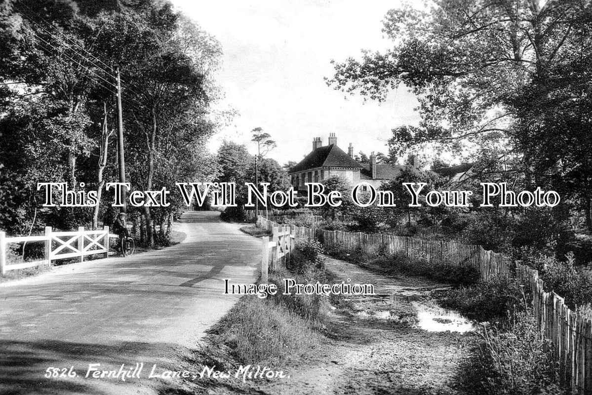 HA 5056 - Fernhill Lane, New Milton, Hampshire c1939