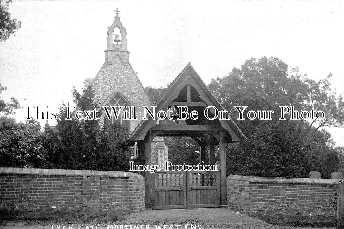 HA 5058 - Lych Gate, Mortimer West End Church, Hampshire