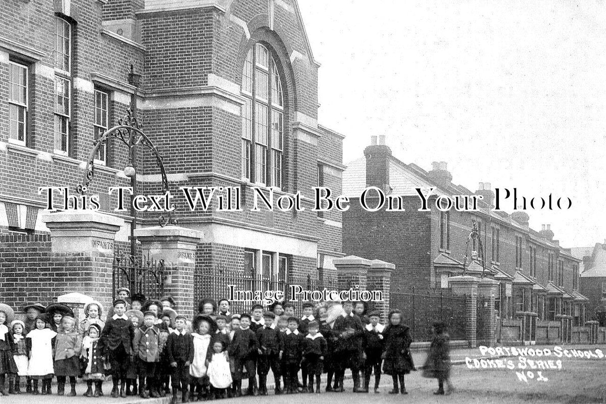 HA 5083 - Portswood Schools, Hampshire c1907