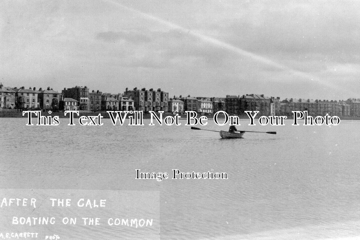 HA 5102 - After The Gale, Southsea Common Flooded, Hampshire 1913