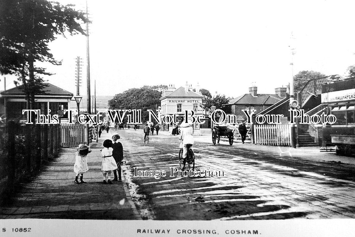 HA 5135 - Railway Crossing, Cosham, Hampshire