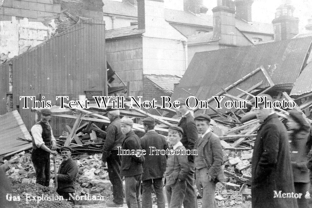 HA 5151 - Gas Explosion, Northam, Southampton, Hampshire 1905