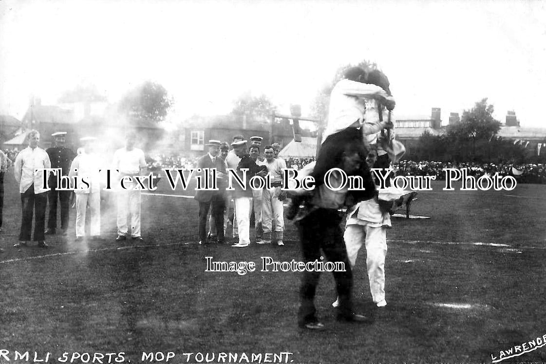 HA 5159 - RMLI Sports Mop Tournament, Southsea, Portsmouth, Hampshire