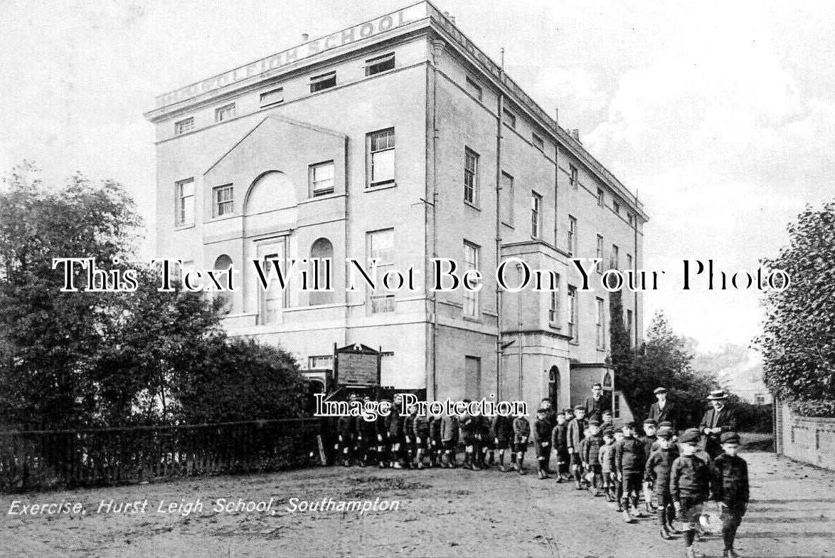 HA 5186 - Exercise, Hurst Leigh School, Southampton, Hampshire