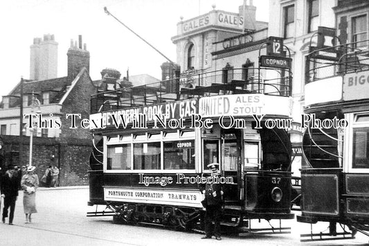 HA 5201 - Portsmouth Corporation Tram Car, The Hard, Hampshire