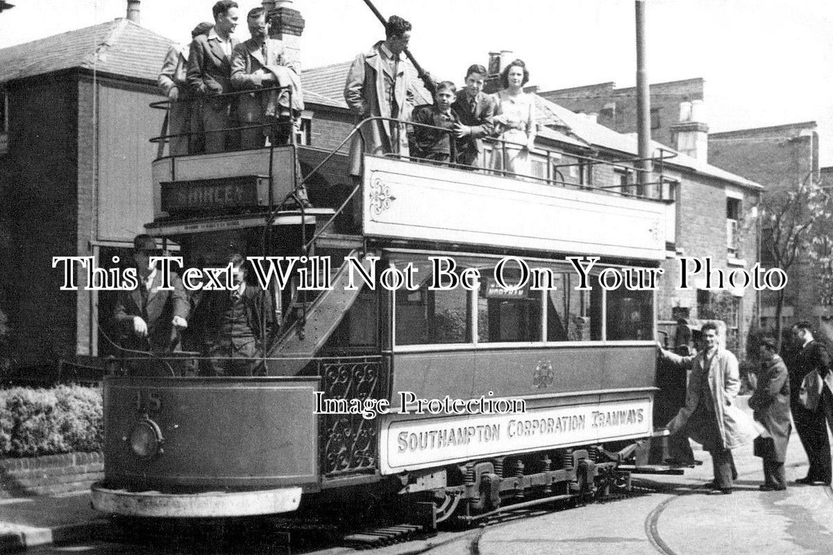 HA 5205 - Southampton Corporation Tramways Tram Car, Hampshire