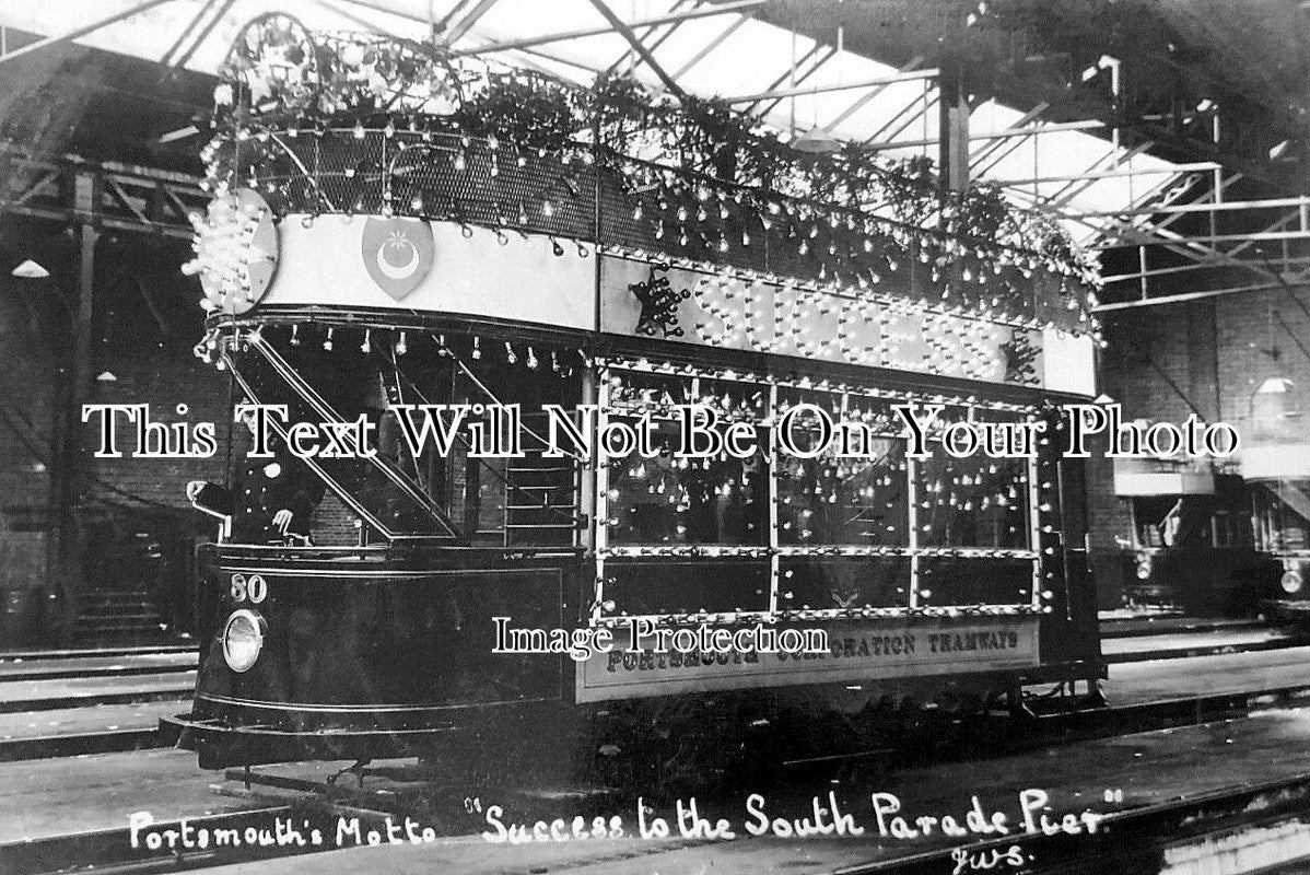 HA 5206 - Portsmouth Corporation Tramways Tram Car, Hampshire