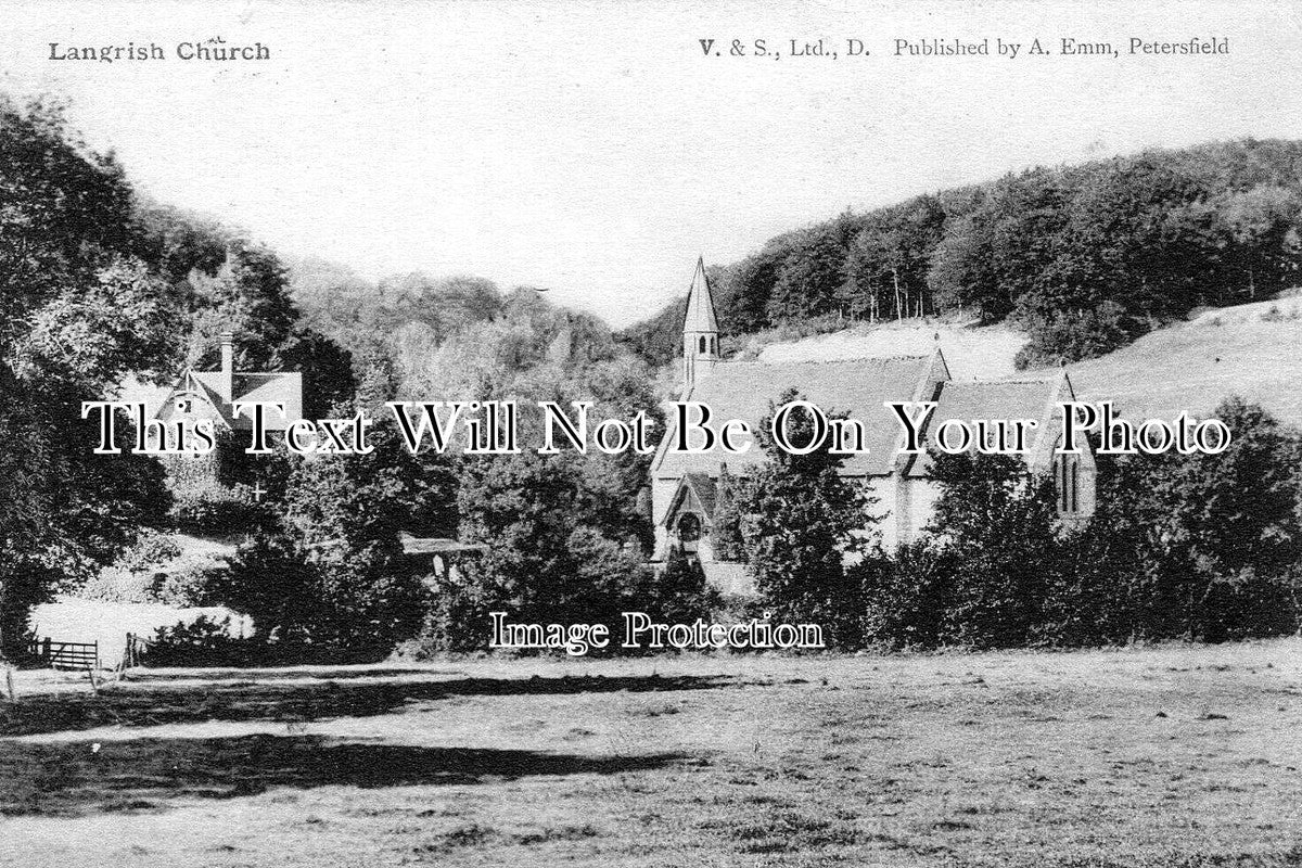 HA 5212 - Langrish Church Near Petersfield, Hampshire c1904