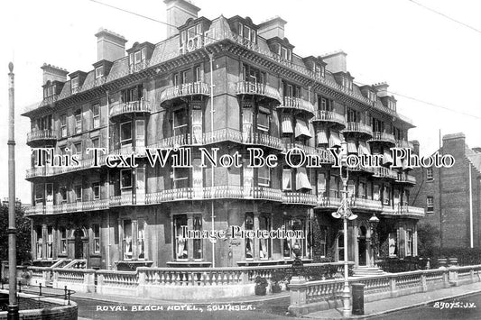 HA 5249 - Royal Beach Hotel, Southsea, Hampshire c1926
