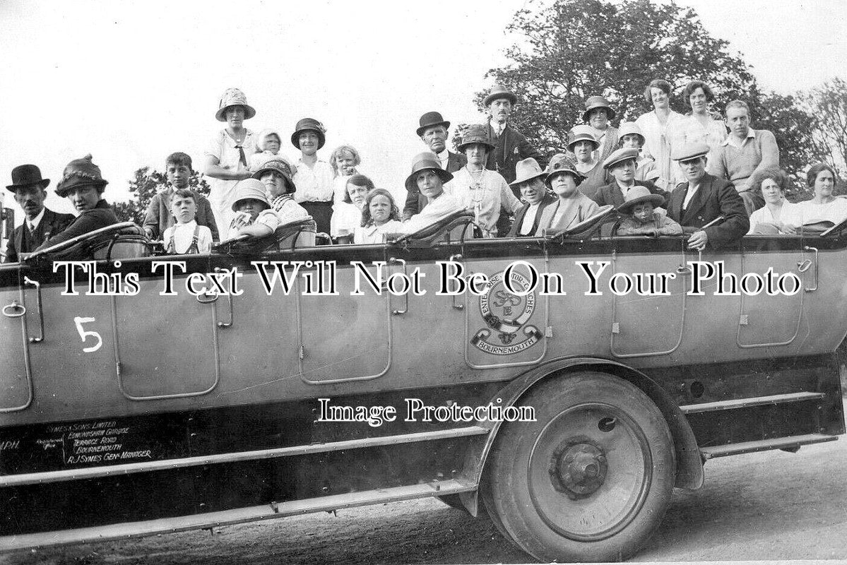 HA 5259 - Enterprise Motor Coaches Charabanc, Bournemouth, Hampshire