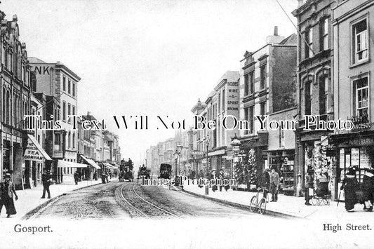 HA 5291 - High Street, Gosport, Hampshire c1910