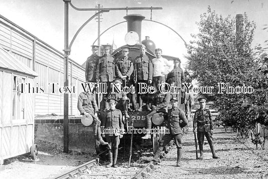 HA 5311 - West Railway Station, Southampton, Hampshire c1914 WW1