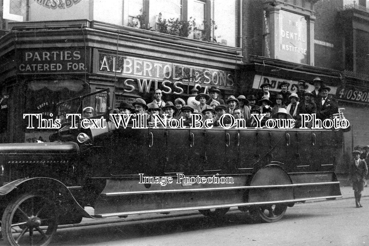 HA 534 -  Charabanc On Edinburgh Road, Southsea, Hampshire