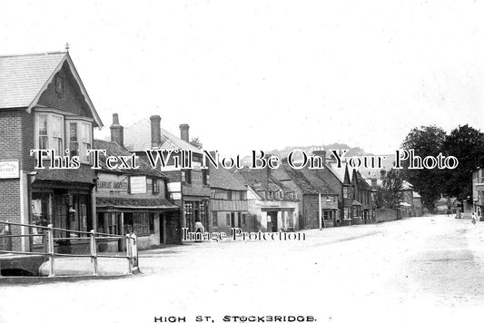 HA 5342 - High Street, Stockbridge, Hampshire c1909