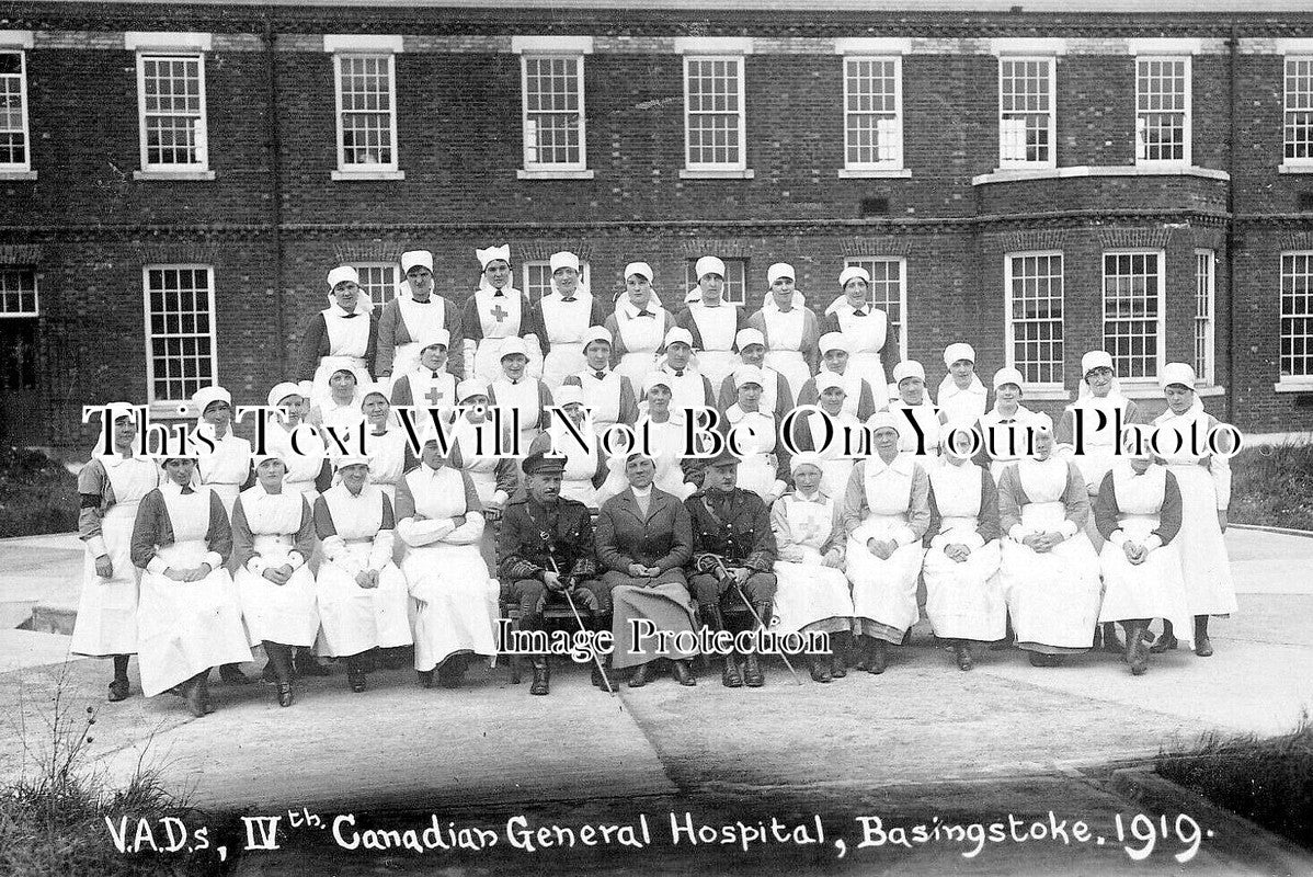 HA 5346 - Basingstoke VAD Canadian General Hospital, Hampshire 1919 WW1