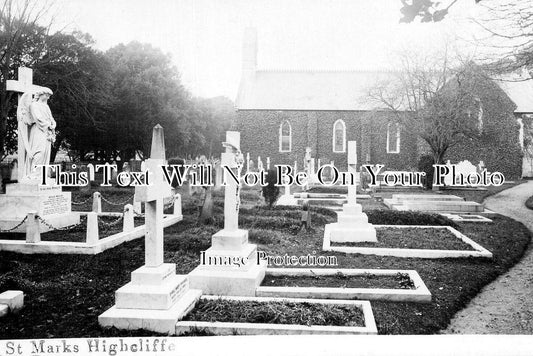 HA 5360 - St Marks Church Cemetery, Highcliffe, Hampshire