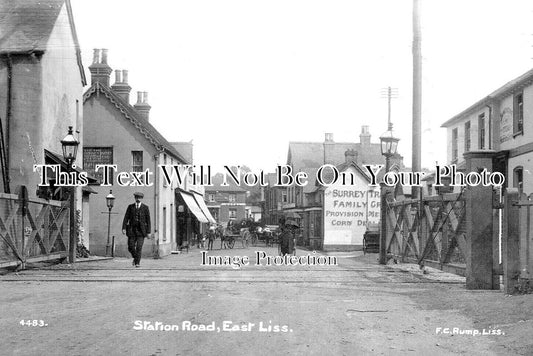 HA 5364 - Station Road & Railway Crossing, East Liss, Hampshire