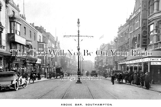HA 5382 - Above Bar, Southampton, Hampshire c1910