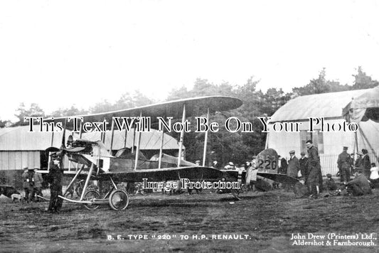 HA 5384 - BE Type 220 Renault Aircraft Aeroplane, Hampshire