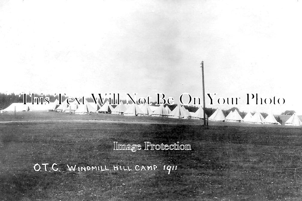 HA 5405 - OTC Windmill Hill Military Camp, Ludgershall, Hampshire 1911