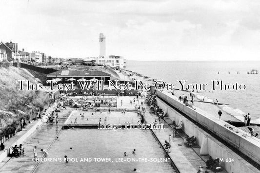 HA 5407 - Childrens Pool & Tower, Lee On The Solent, Hampshire
