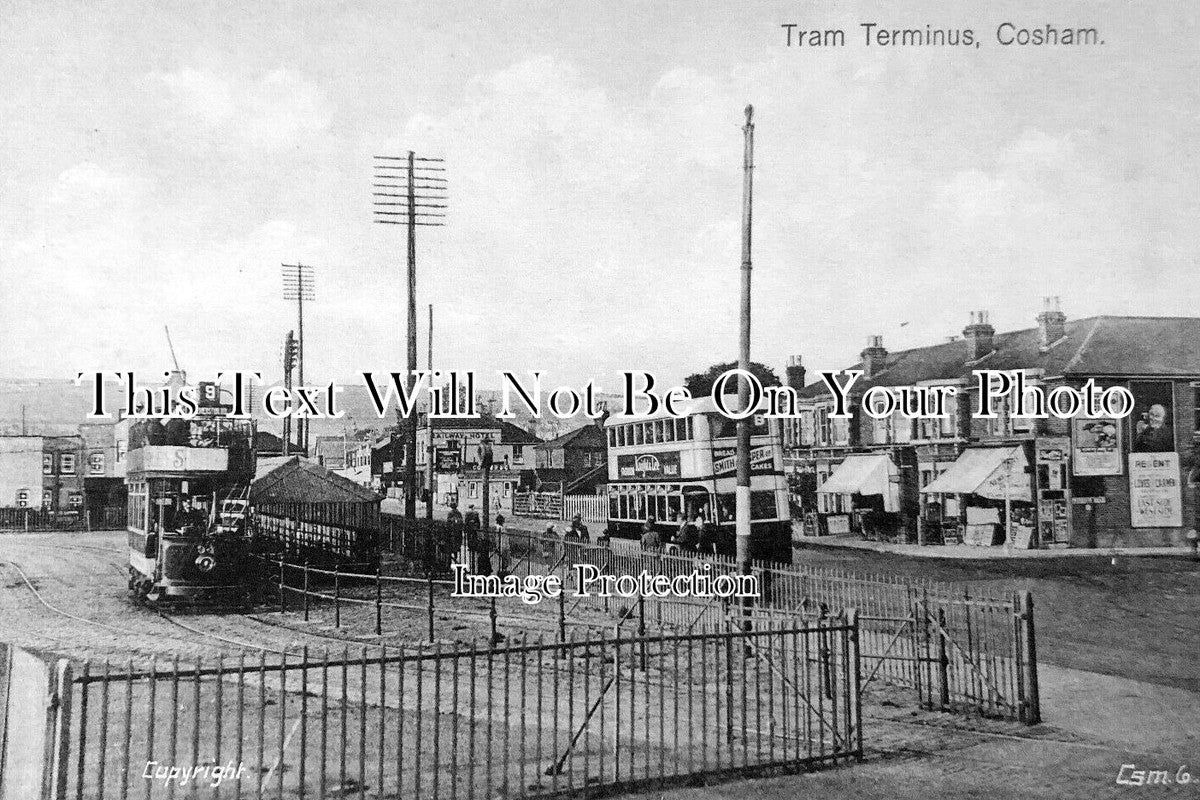 HA 5411 - Tram Terminus, Cosham, Hampshire