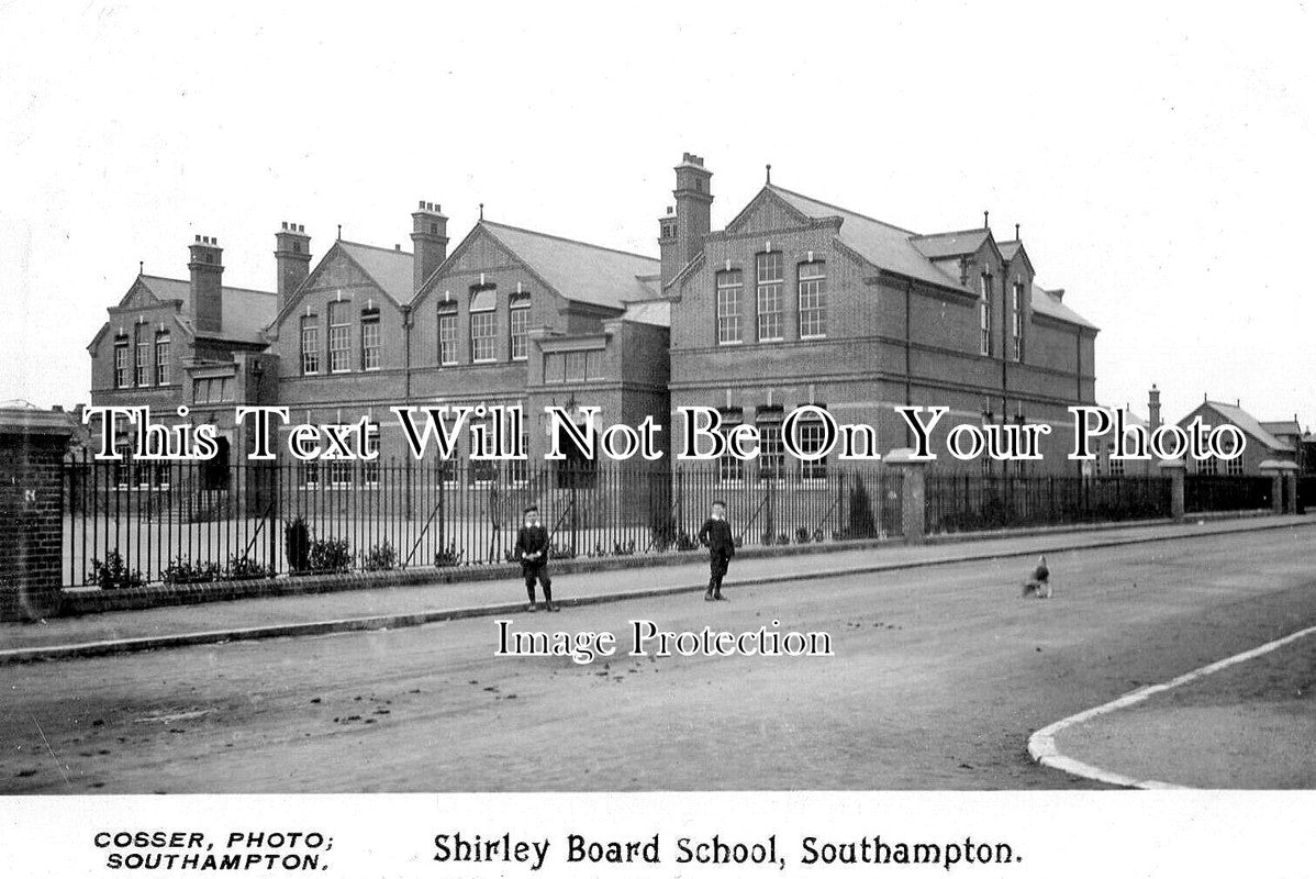 HA 5421 - Shirley Board School, Southampton, Hampshire c1908