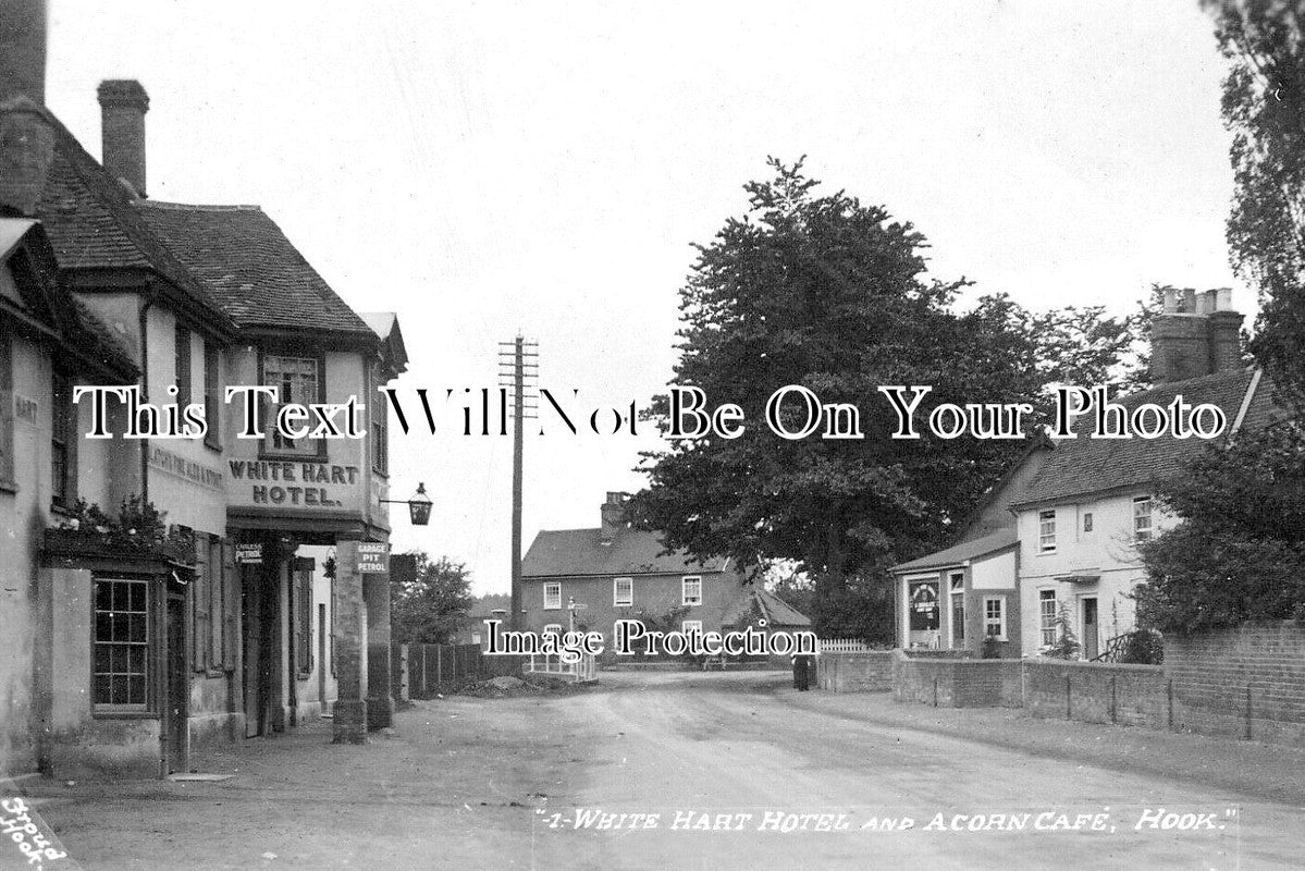 HA 5442 - The White Hart Hotel & Acorn Cafe, Hook, Hampshire