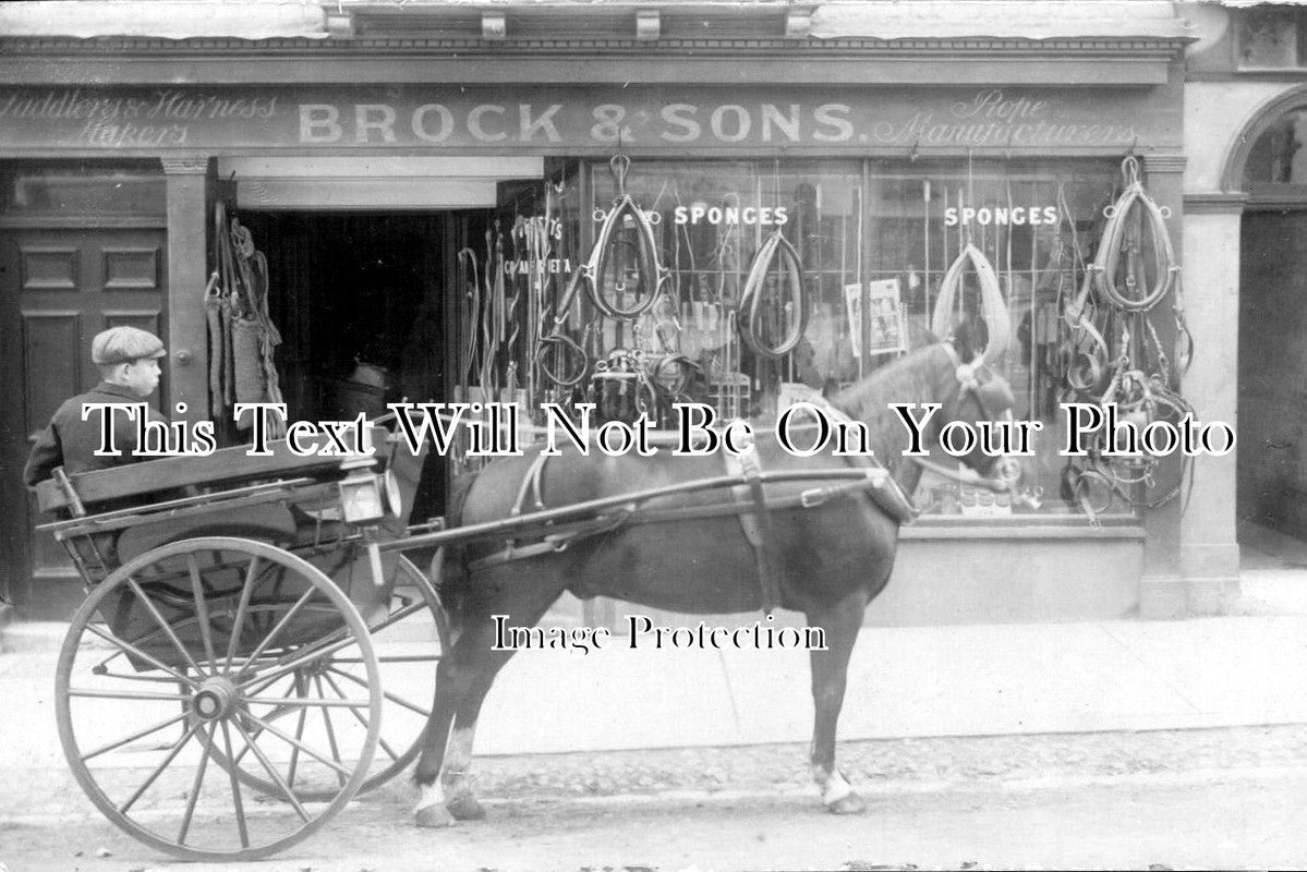 HA 545 - Brock & Sons Shop & Delivery Cart, Andover, Hampshire