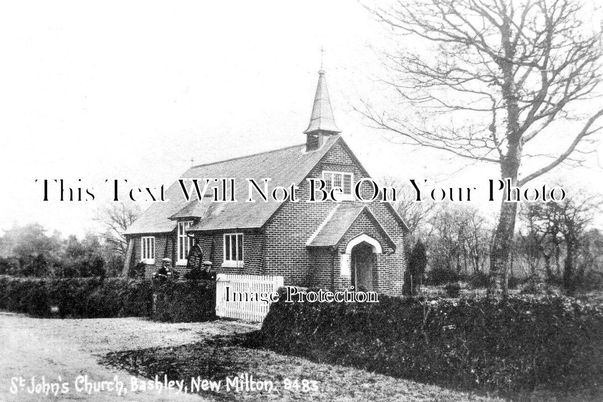 HA 5460 - St Johns Church, Bashley, New Milton, Hampshire