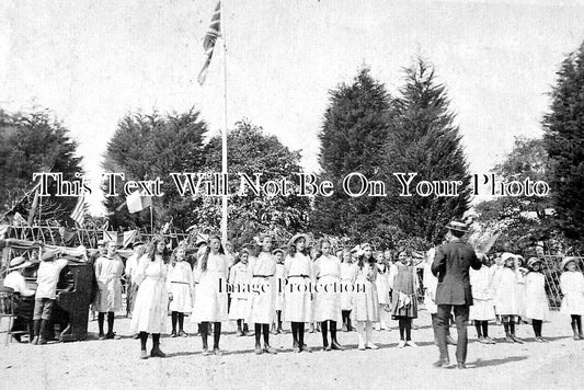 HA 5480 - Denmead School Children Group, Hampshire c1920