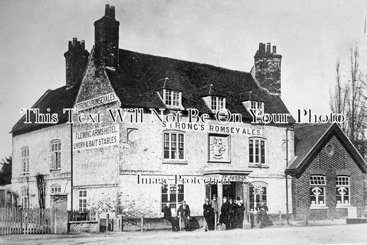 HA 5485 - The Flemming Arms Hotel, Swaythling, Southampton c1906