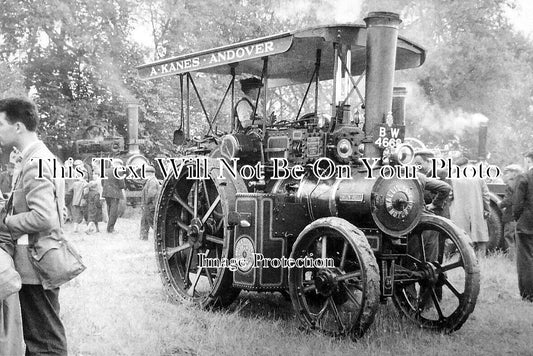 HA 5498 - A Kanes Steam Traction Engine, Andover, Hampshire