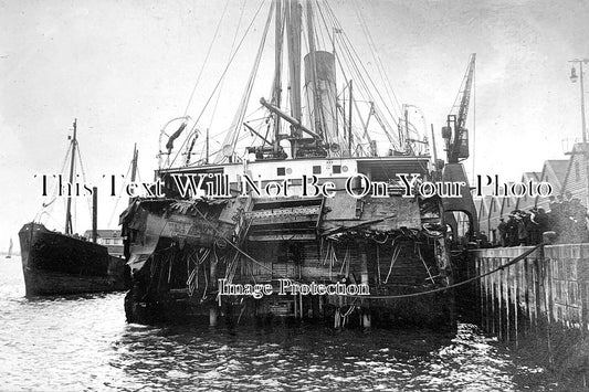 HA 5501 - SS Suevic Steamship Wreck, Southampton, Hampshire