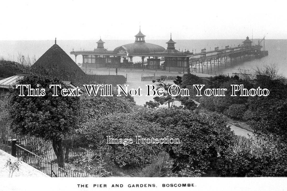 HA 5545 - The Pier & Gardens, Boscombe, Bournemouth, Hampshire