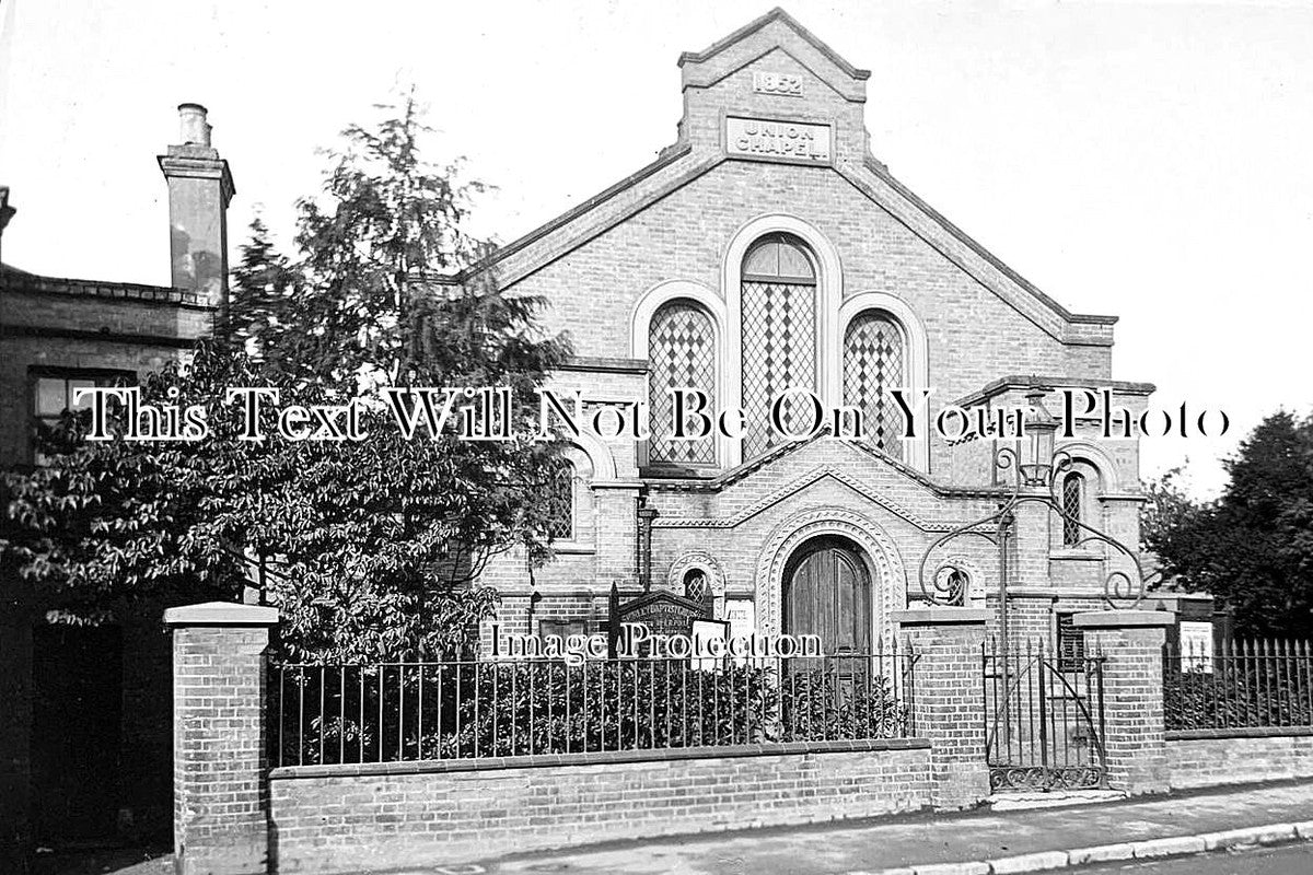 HA 5550 - Union Baptist Chapel, Shirley, Southampton, Hampshire c1906